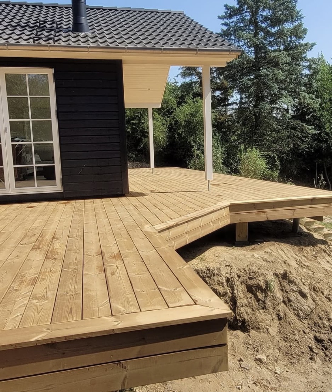 Færdig terrasse